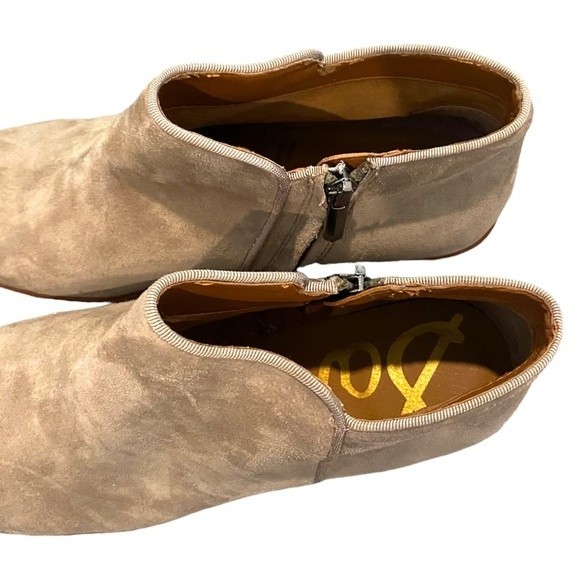 Sam Edelman Petty Boot in Taupe Suede - Picture 2 of 9